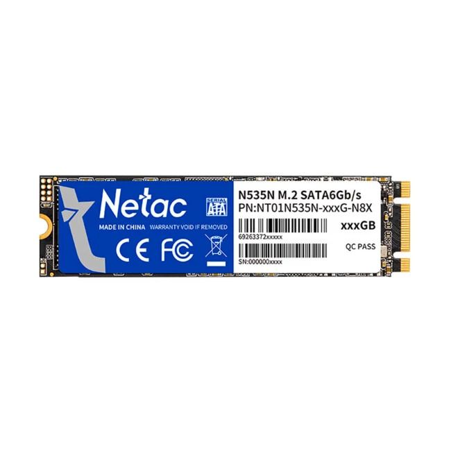 SSD NETAC N535N 512GB M.2 2280 NT01N535N-512G-N8X Sata III