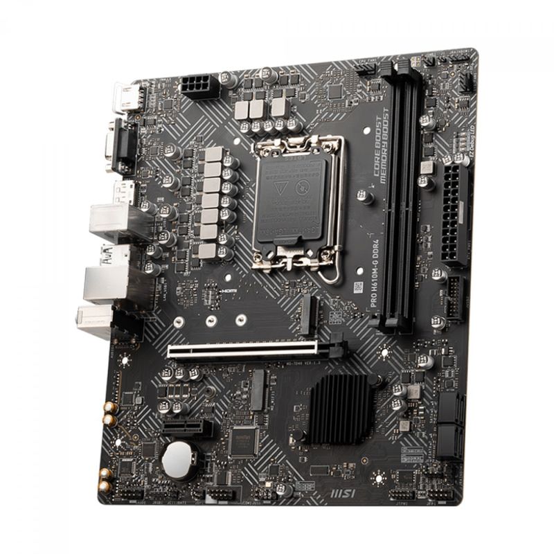 Placa Mãe MSI PRO H610M-G DDR4 LGA 1700