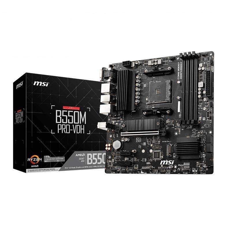 Placa Mãe MSI B550M Pro-VDH DDR4 AM4