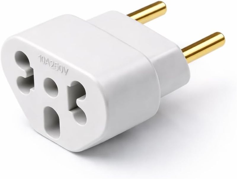 Adaptador de Tomada Benjamin 10a/20a 250v