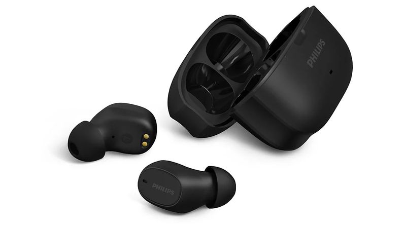 Fone de Ouvido Philips TAT2500 Bluetooth True Wireless Preto