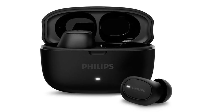 Fone de Ouvido Philips TAT2500 Bluetooth True Wireless Preto