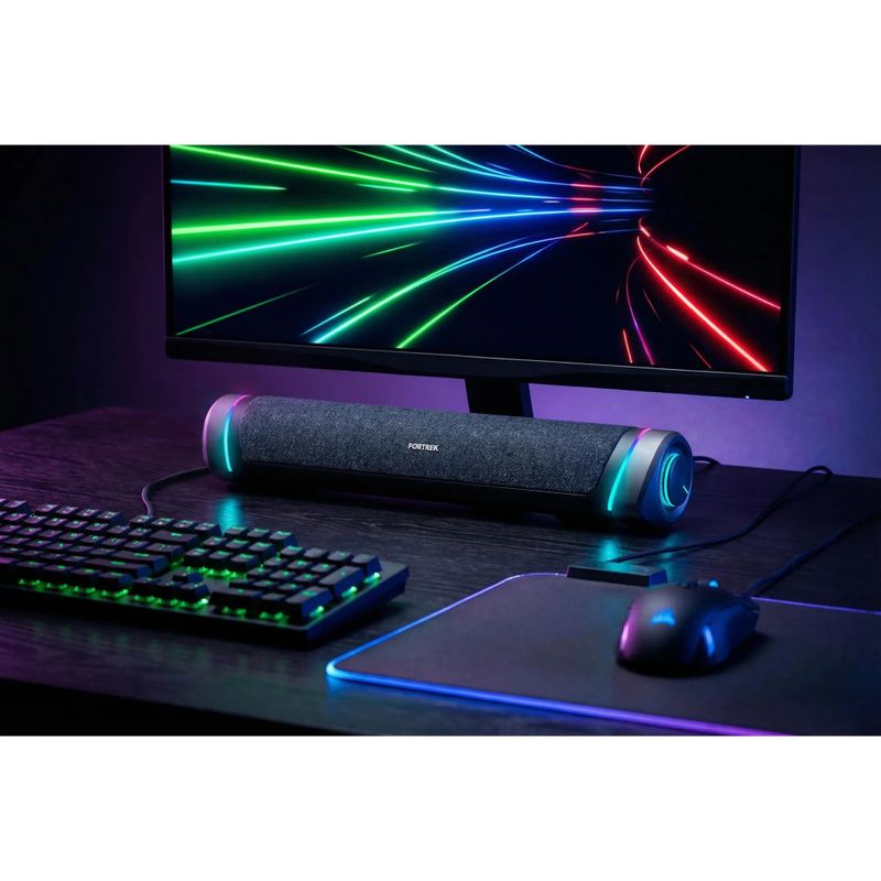 Soundbar Gamer Fortrek Sonar Bluetooth 6W RMS, Preto