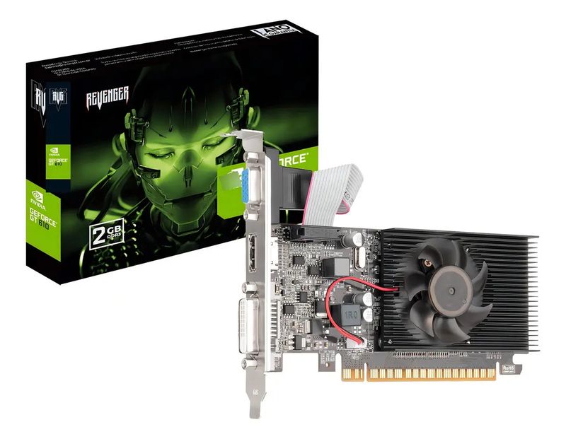 Placa de Video Geforce Revenger GT 610 2GB DDR3 G-GT610/2G