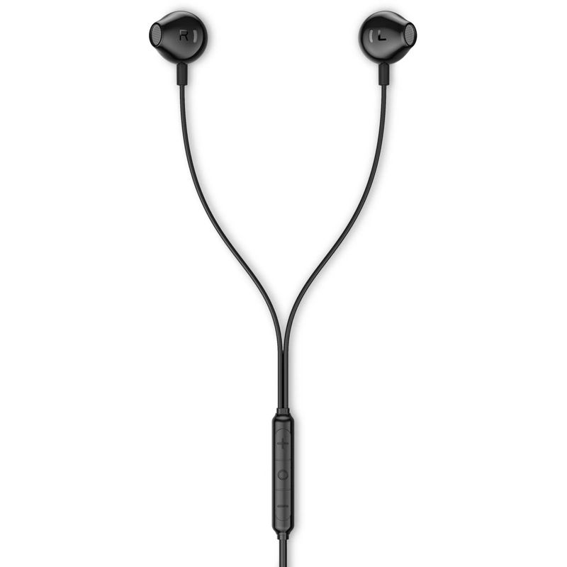 Fone de Ouvido Philips TAE1000 com Microfone Preto