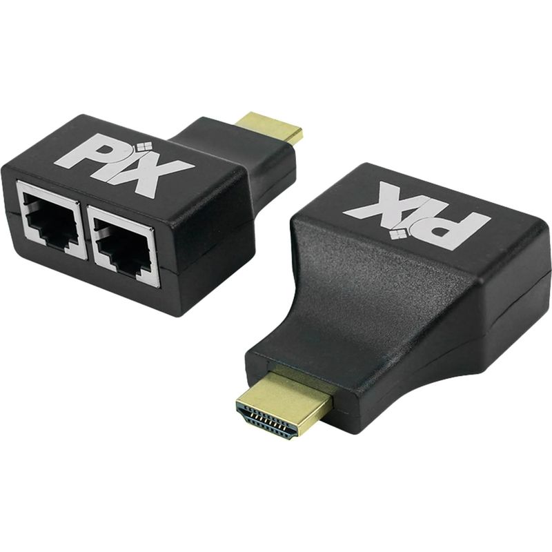 Extensor RJ45 para HDMI, CAT5E/6, até 20m Pix
