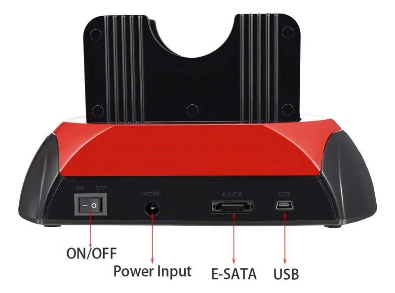 Dock Station B-Max SATA / IDE, 2,5 e 3,5, Leitor Cartão, USB