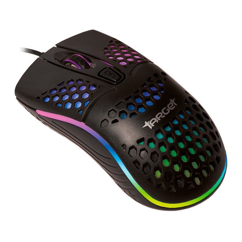 Mouse Gamer TGT GM95 LED, 1600DPI, 4 Botões, Preto, TGT-GM95-BL01