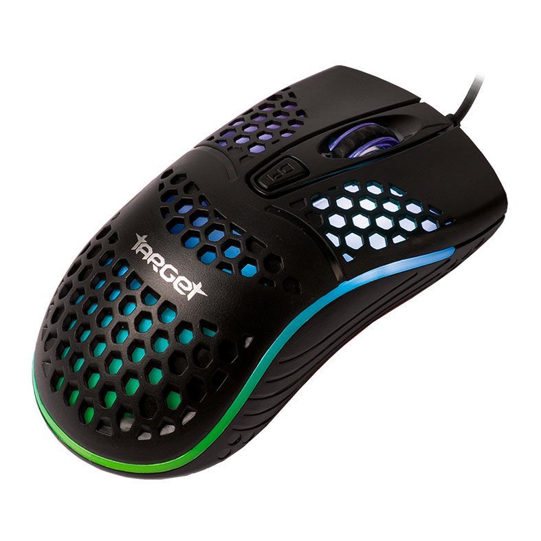 Mouse Gamer TGT GM95 LED, 1600DPI, 4 Botões, Preto, TGT-GM95-BL01