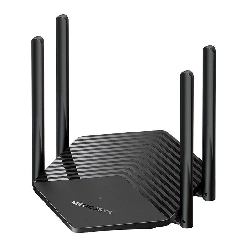 Roteador Wireless Mercusys MR80X, AX3000 Preset Dual Band WiFi 6 Gigabit 4 Antenas