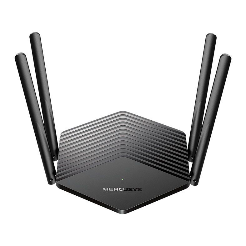 Roteador Wireless Mercusys MR80X, AX3000 Preset Dual Band WiFi 6 Gigabit 4 Antenas