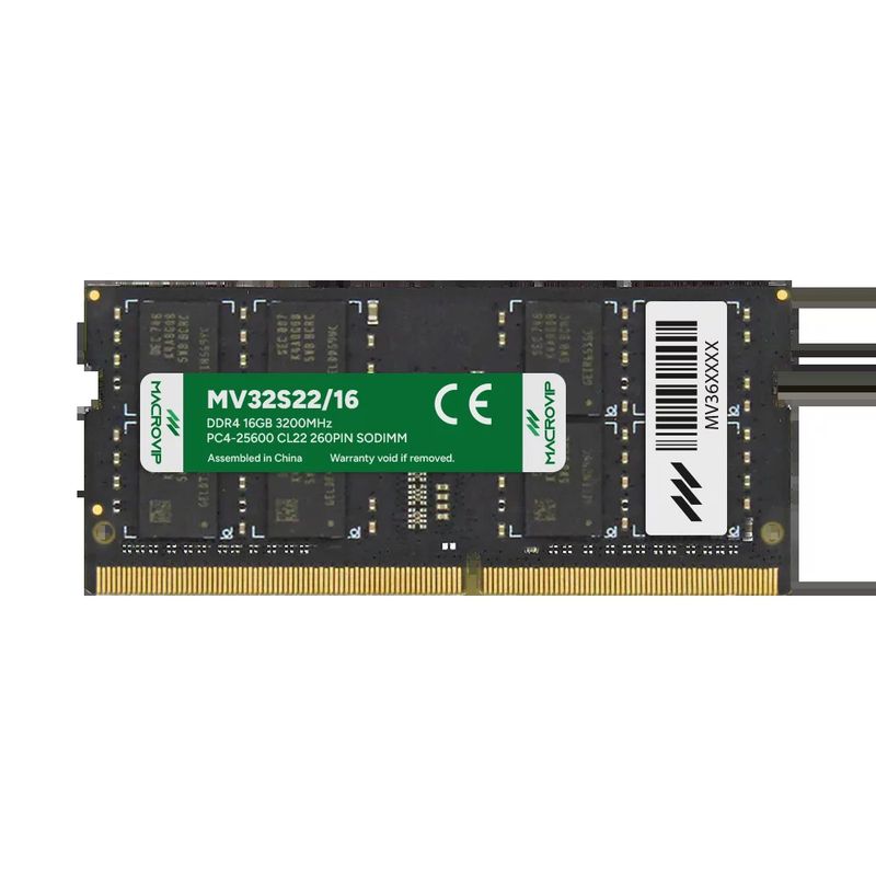 Memória Notebook Macrovip 16GB DDR4 3200MHz - MV32S22/16I