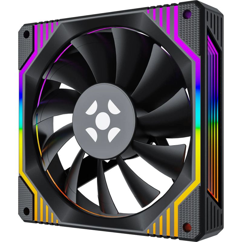 Cooler para Gabinete Fortrek Frosty Rainbow 120mm
