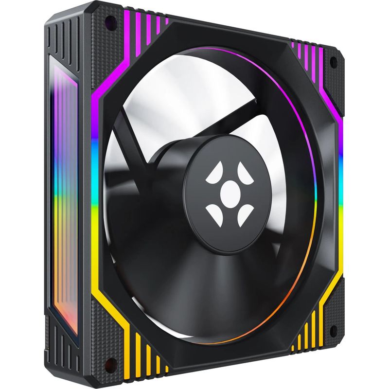 Cooler para Gabinete Fortrek Frosty Rainbow 120mm