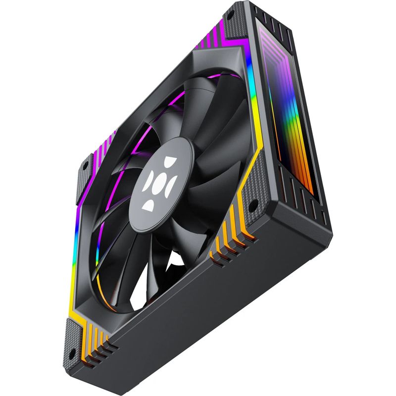 Cooler para Gabinete Fortrek Frosty Rainbow 120mm