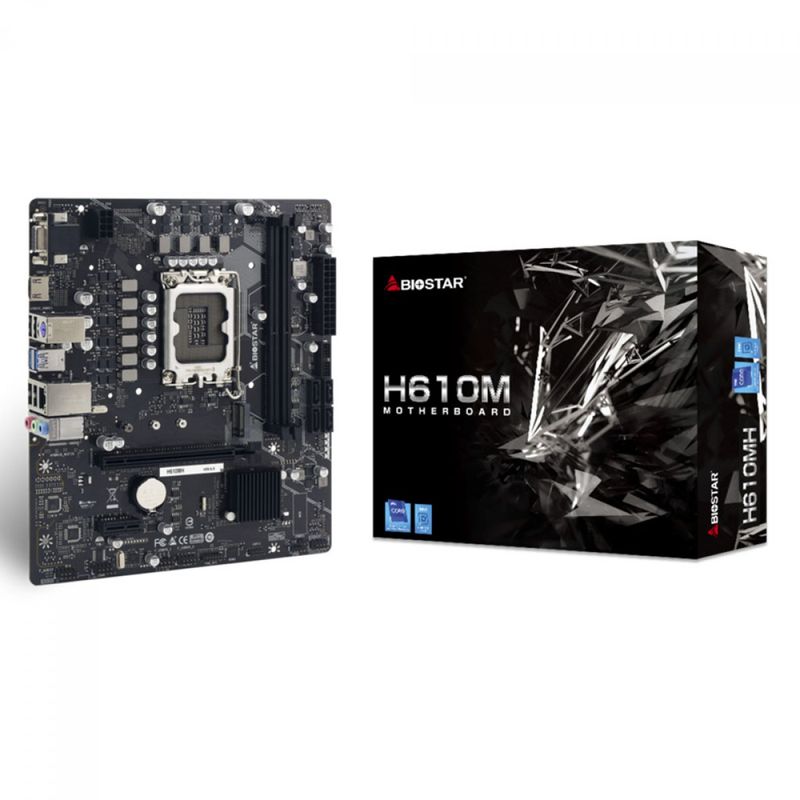Placa Mãe Biostar H610MH M.2 DDR4 LGA 1700