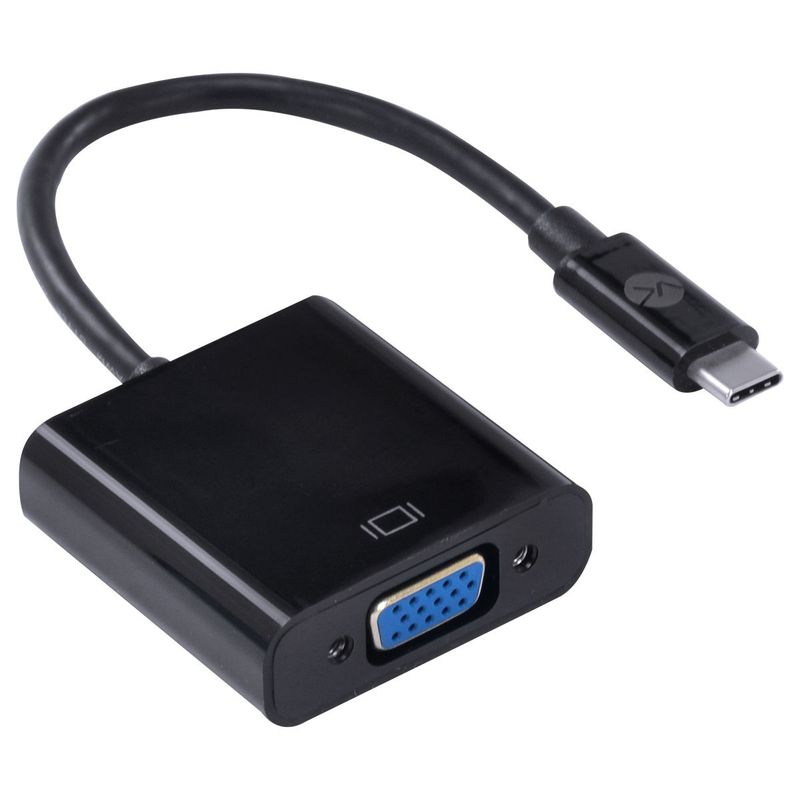 Adaptador Vinik USB Tipo C para VGA Fêmea, 20cm - ACHDMI-20