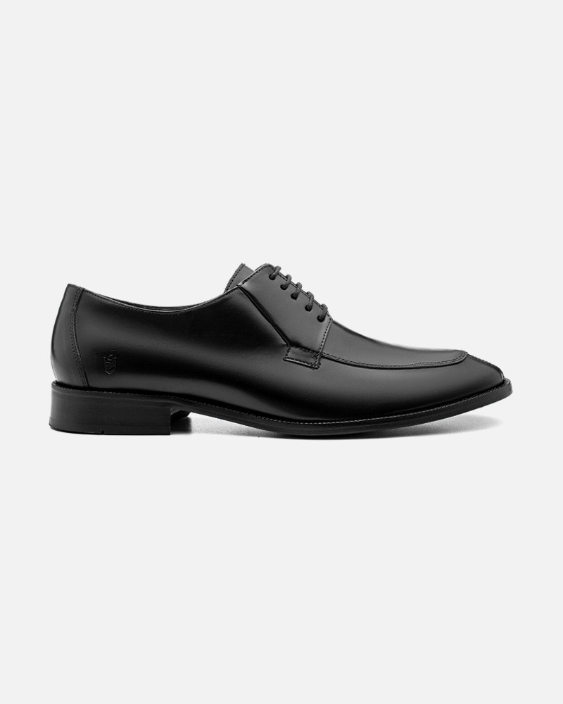 Sapato Masculino Derby Crown Preto