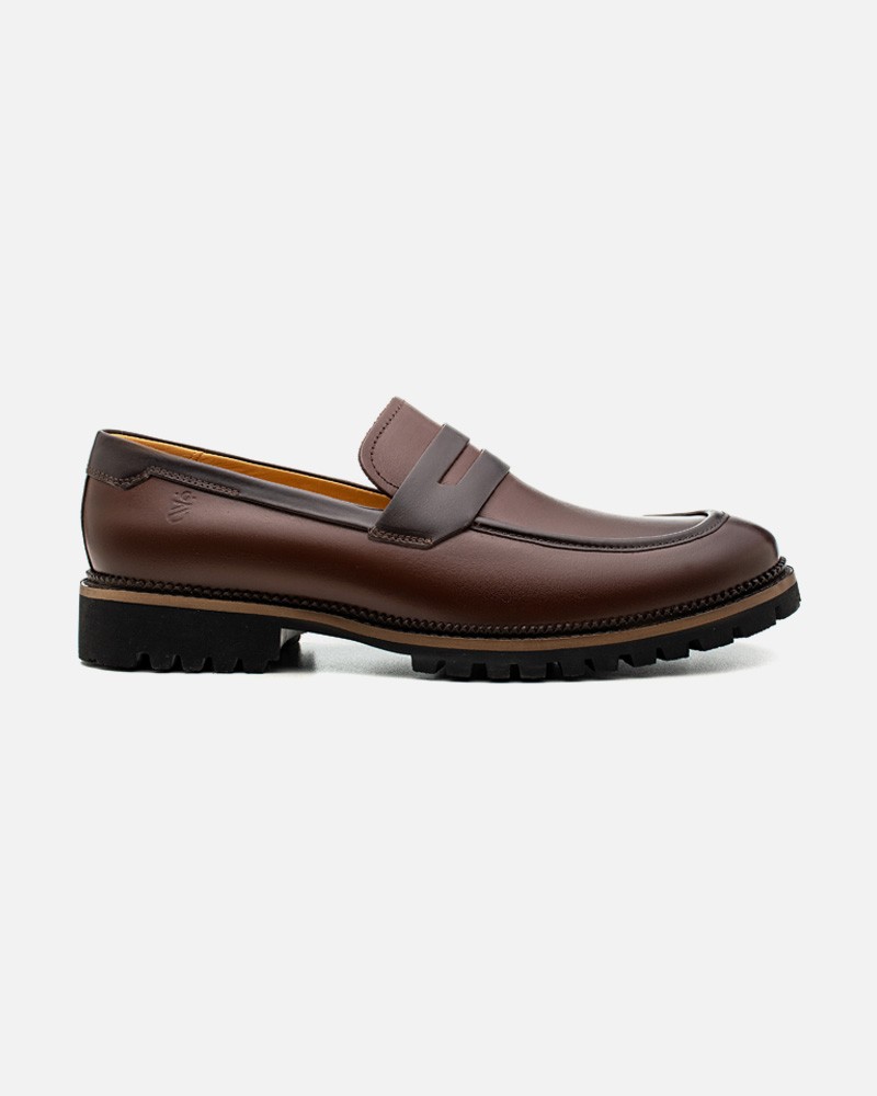 Sapato Masculino Loafer Legacy Café