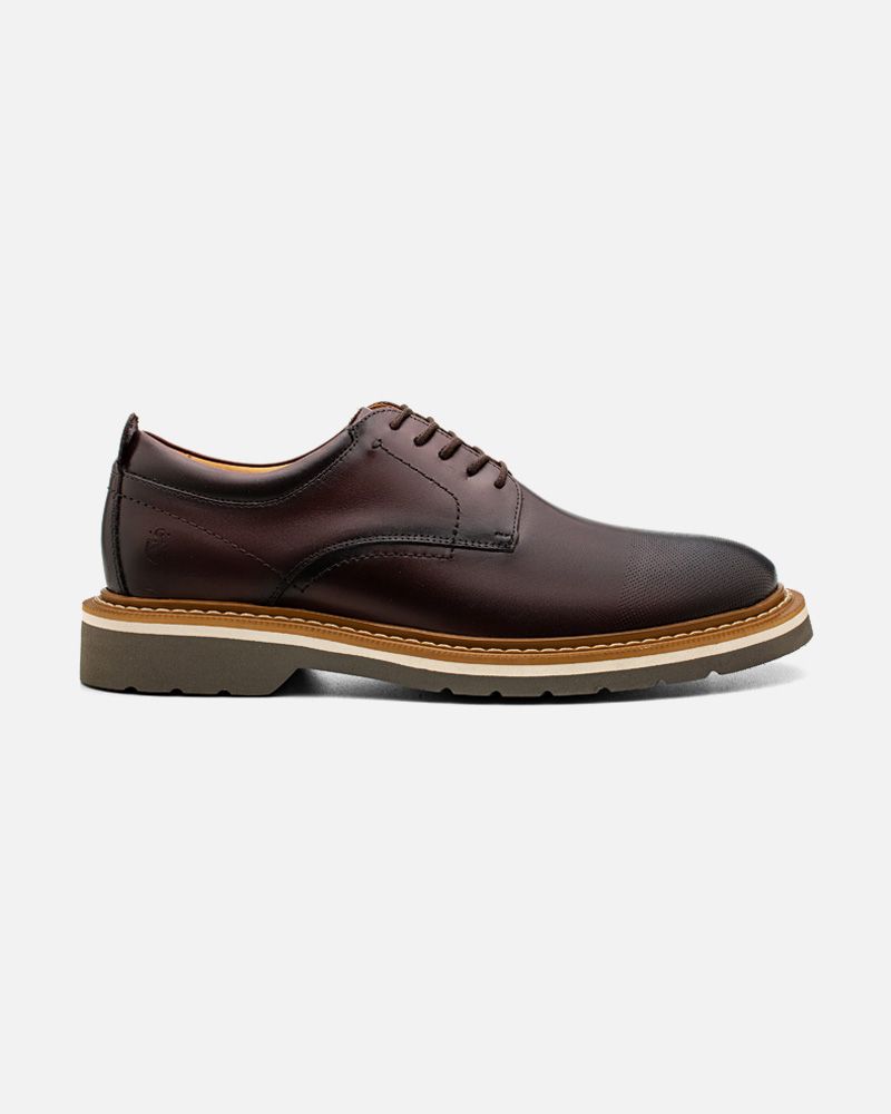 Sapato Masculino Derby Imperial Café