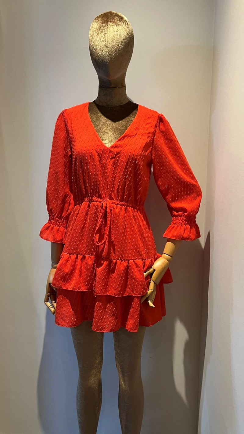 Vestido Carol - Vermelho 