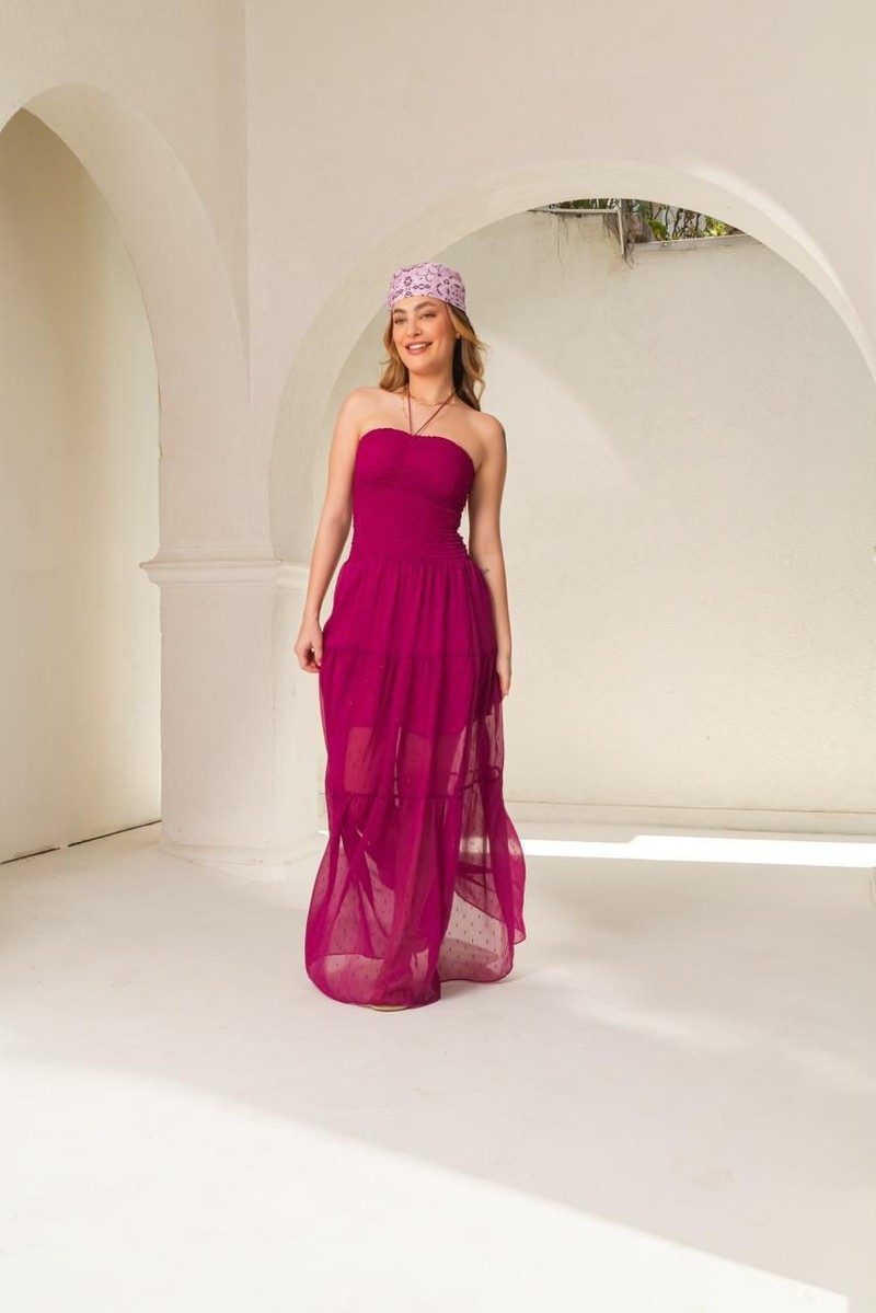 Vestido Olivia Longo 