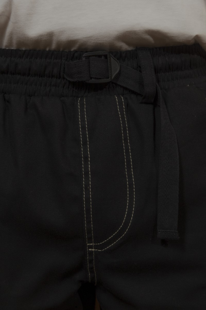 Black Folder Shorts