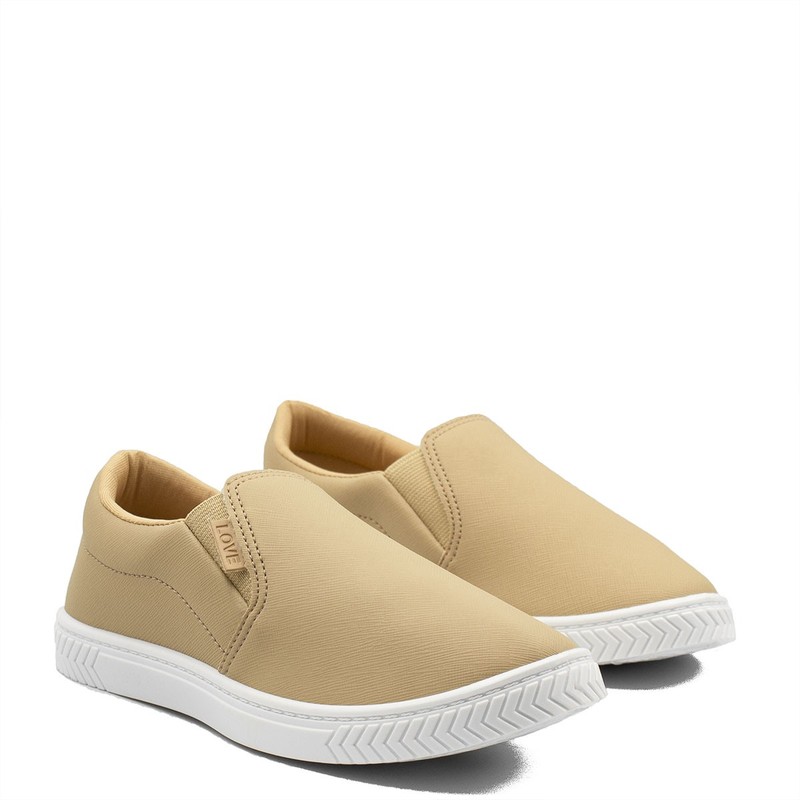 Slip-On Lezard Lavinia Bege