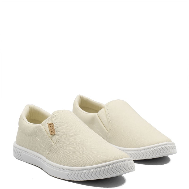 Slip-On Lezard Lavinia Off White