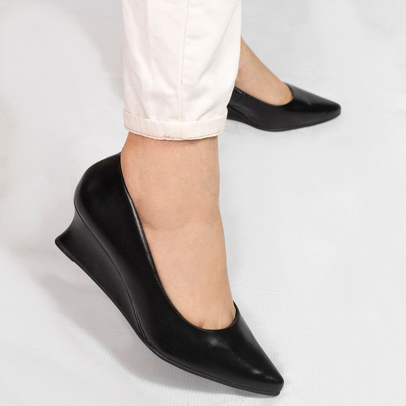 Scarpin Zatta  Anabela  Alexia Preto