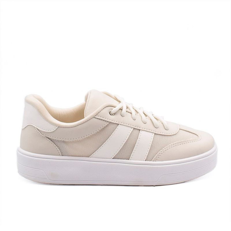 Tênis Zatta Casual Cadarço Charlote Branco