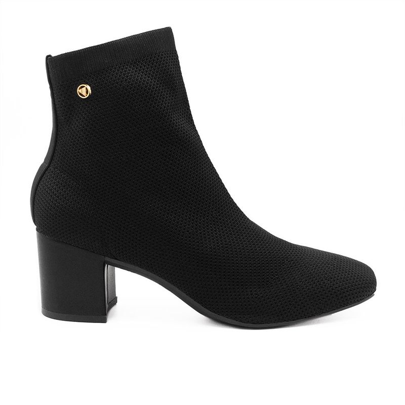 Bota Zatta Salto Bloco Kinit Bella Preta