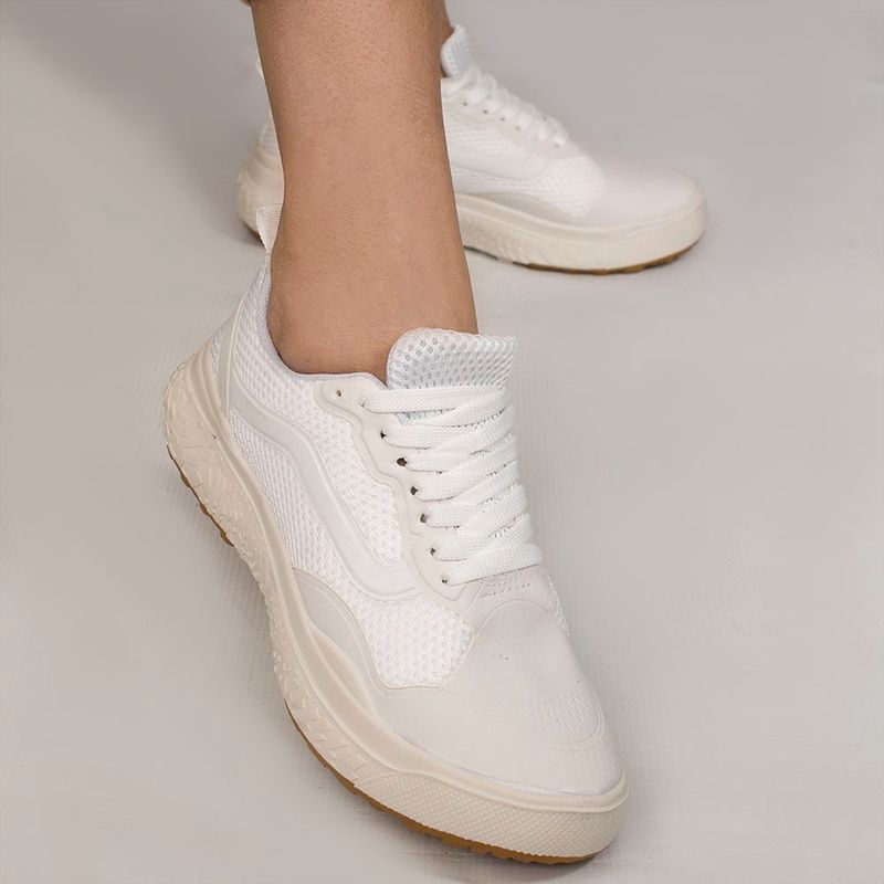 Tênis Zatta Knite Cadarço Arminda Off White