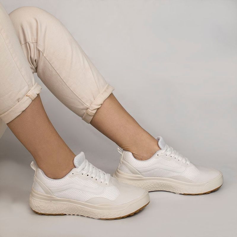 Tênis Zatta Knite Cadarço Arminda Off White