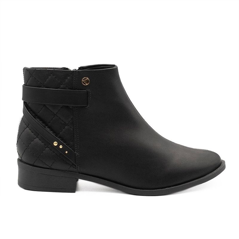 Bota Zatta Montaria Matelassê Marilda Preta