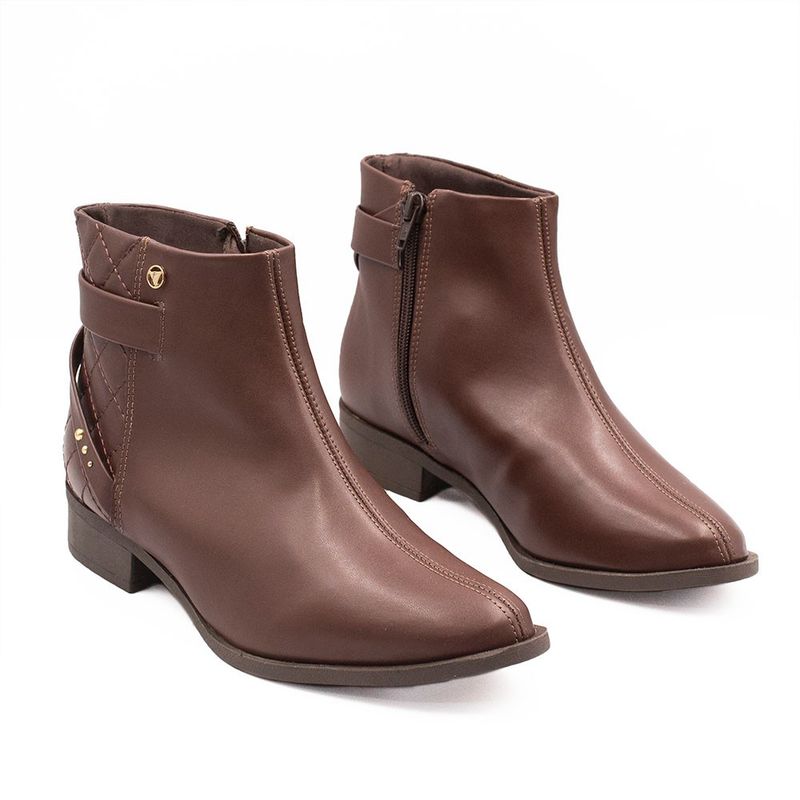 Bota Zatta Montaria Matelassê Marilda Marrom