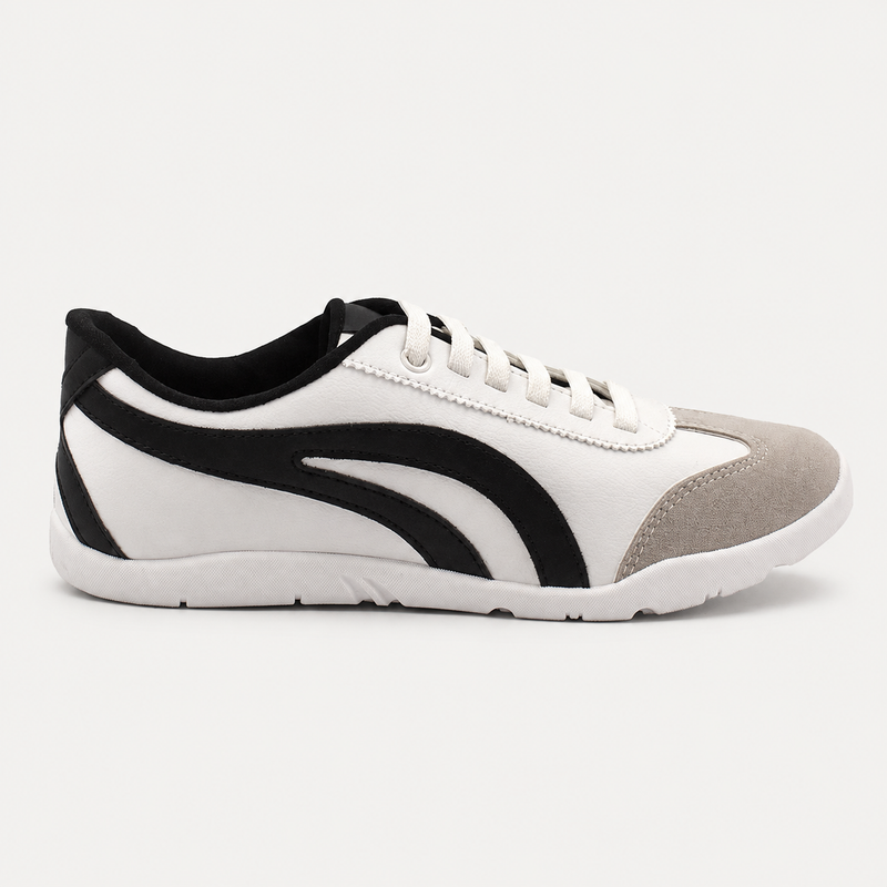Tênis Casual Bicolor Jack Branco 