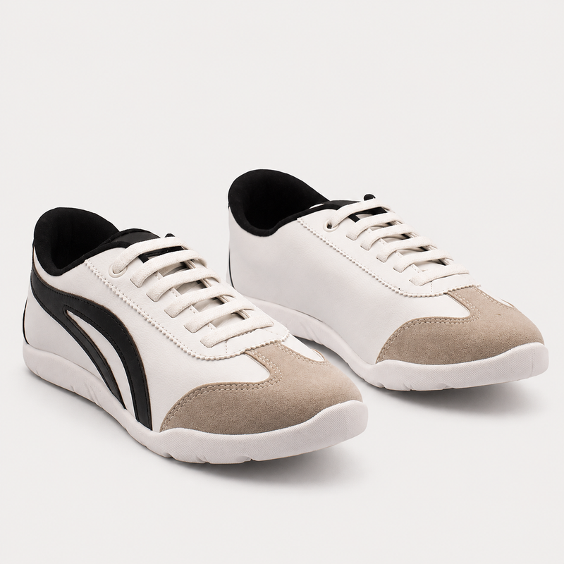 Tênis Casual Bicolor Jack Branco 