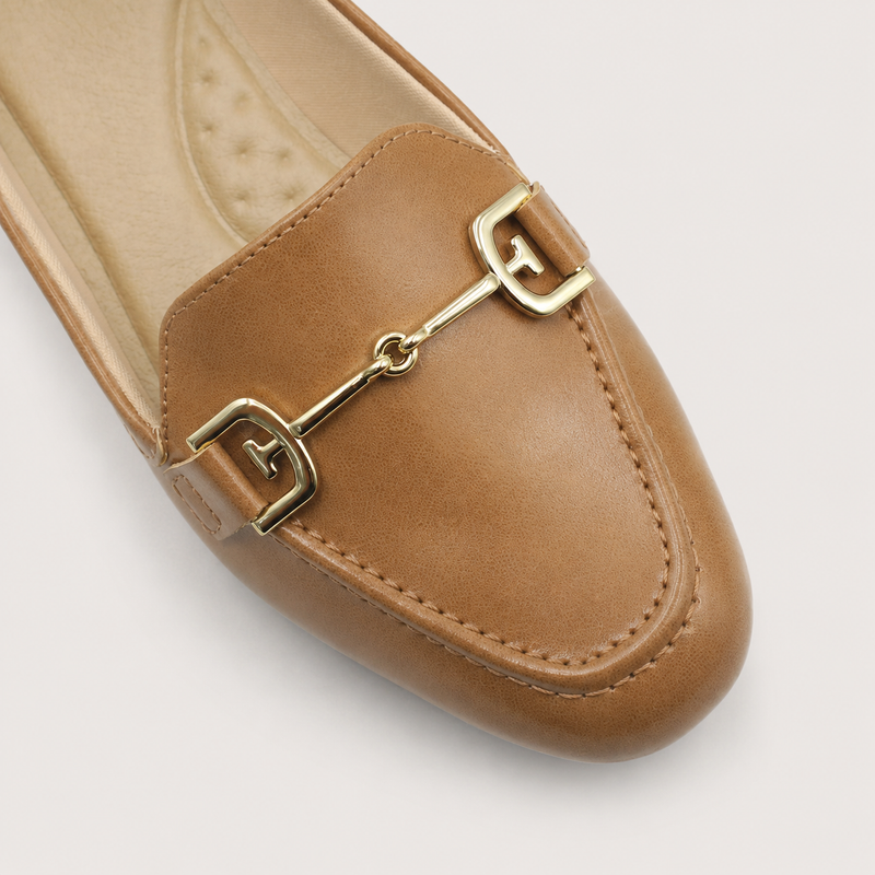 Mocassim Zatta Corrente Flat  Monique Caramelo