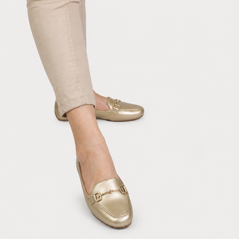 Mocassim Zatta Corrente Flat  Monique Dourado