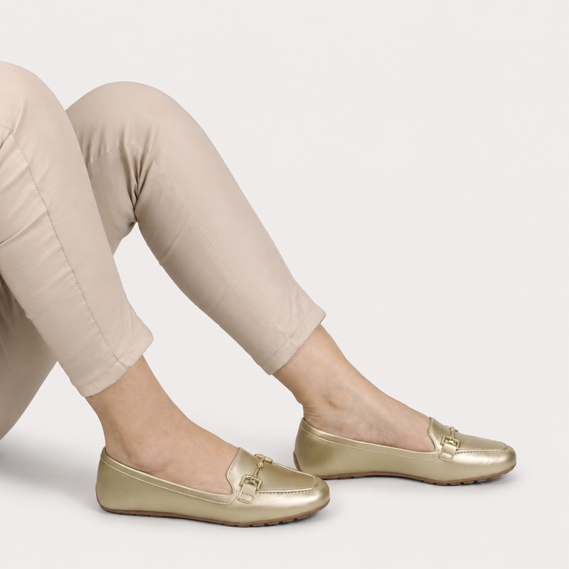 Mocassim Zatta Corrente Flat  Monique Dourado