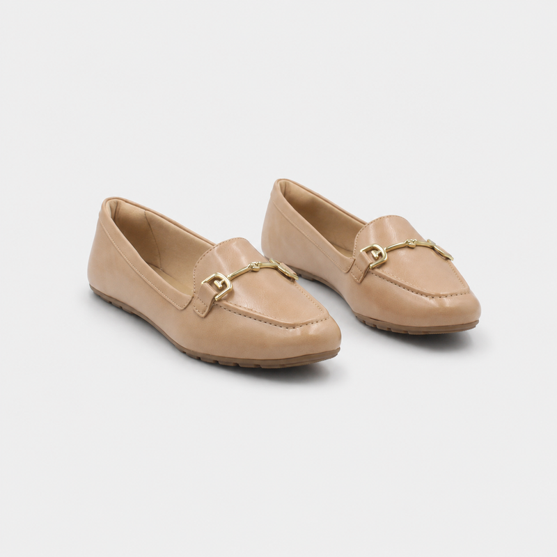 Mocassim Zatta Corrente Flat  Monique Nude