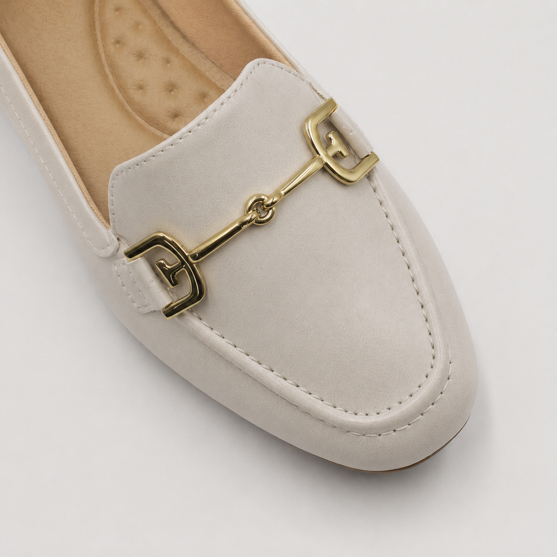 Mocassim Zatta Corrente Flat  Monique Off White