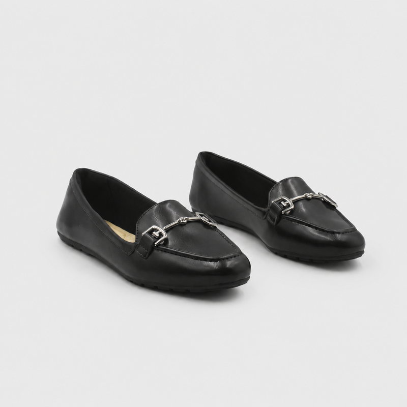 Mocassim Zatta Corrente Flat  Monique Preto