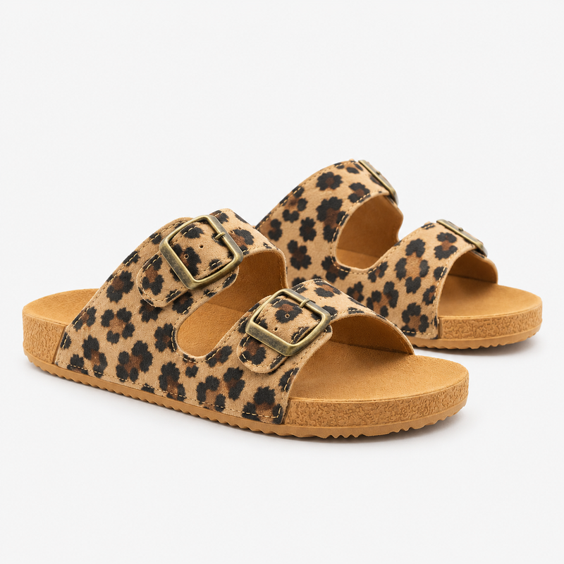 Papete Zatta Fivela Bianca Animal Print
