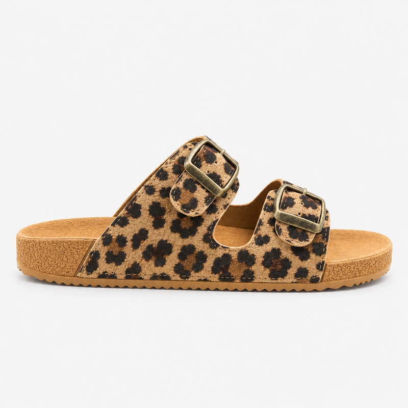 Papete Zatta Fivela Bianca Animal Print