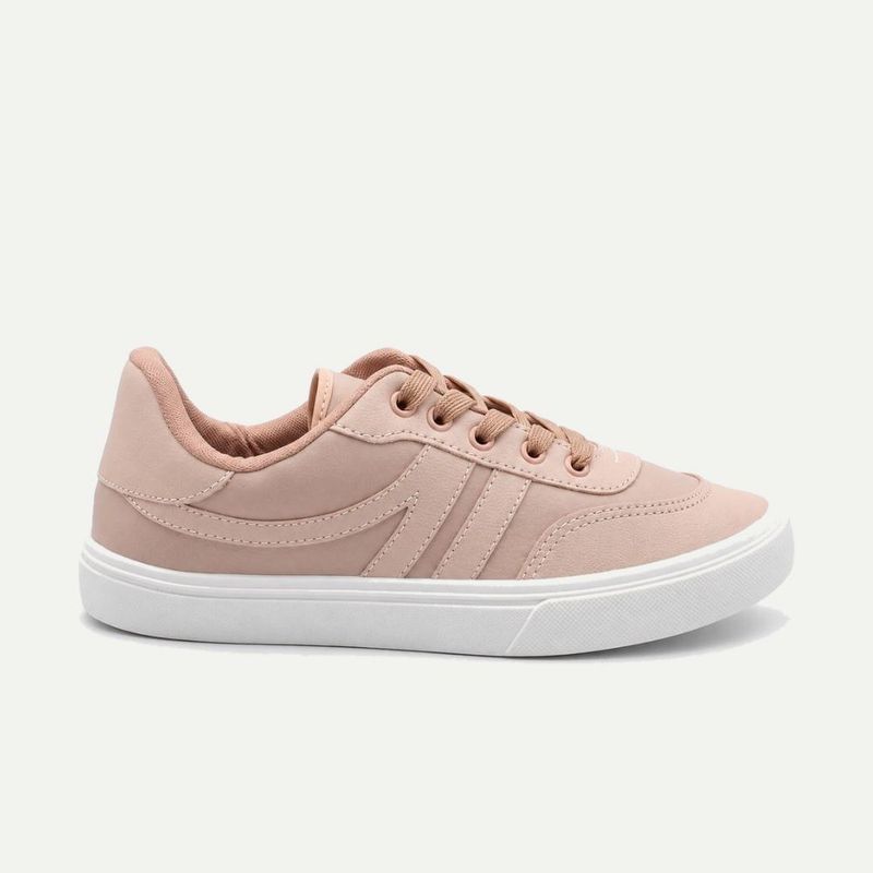 Tênis Zatta Casual  Cadarço Rita Rosa