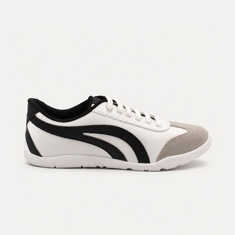 Tênis Casual Bicolor Jack Branco 
