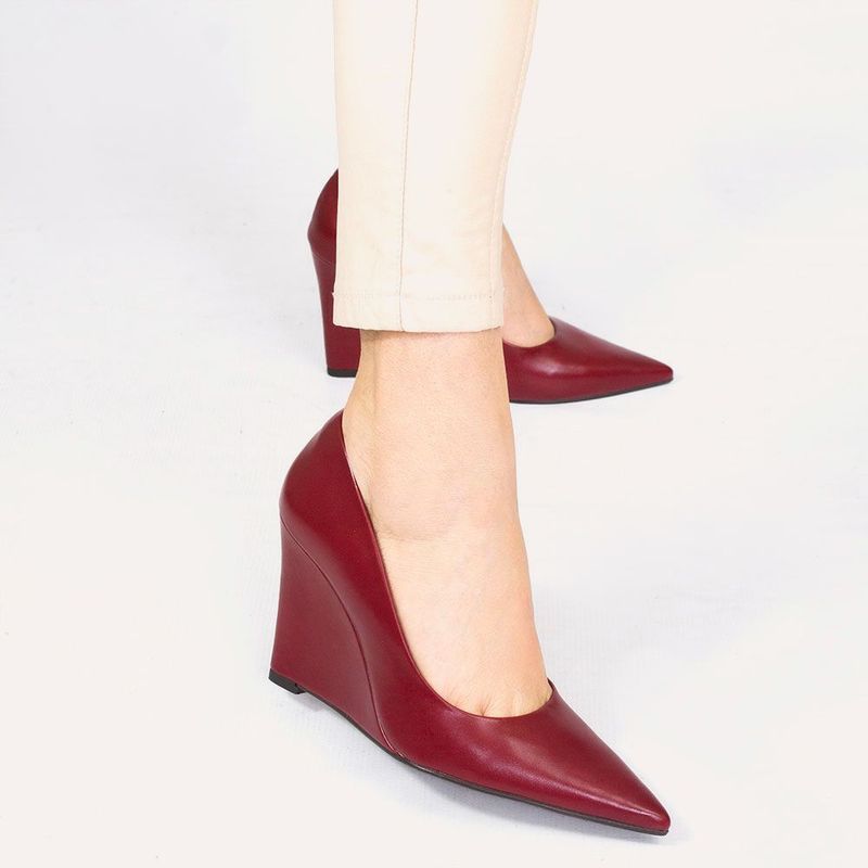 Scarpin Zatta  Anabela  Antonia Marsala
