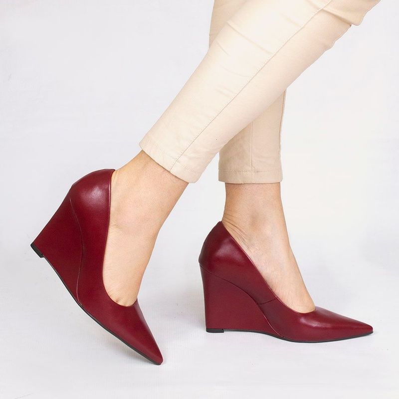 Scarpin Zatta  Anabela  Antonia Marsala